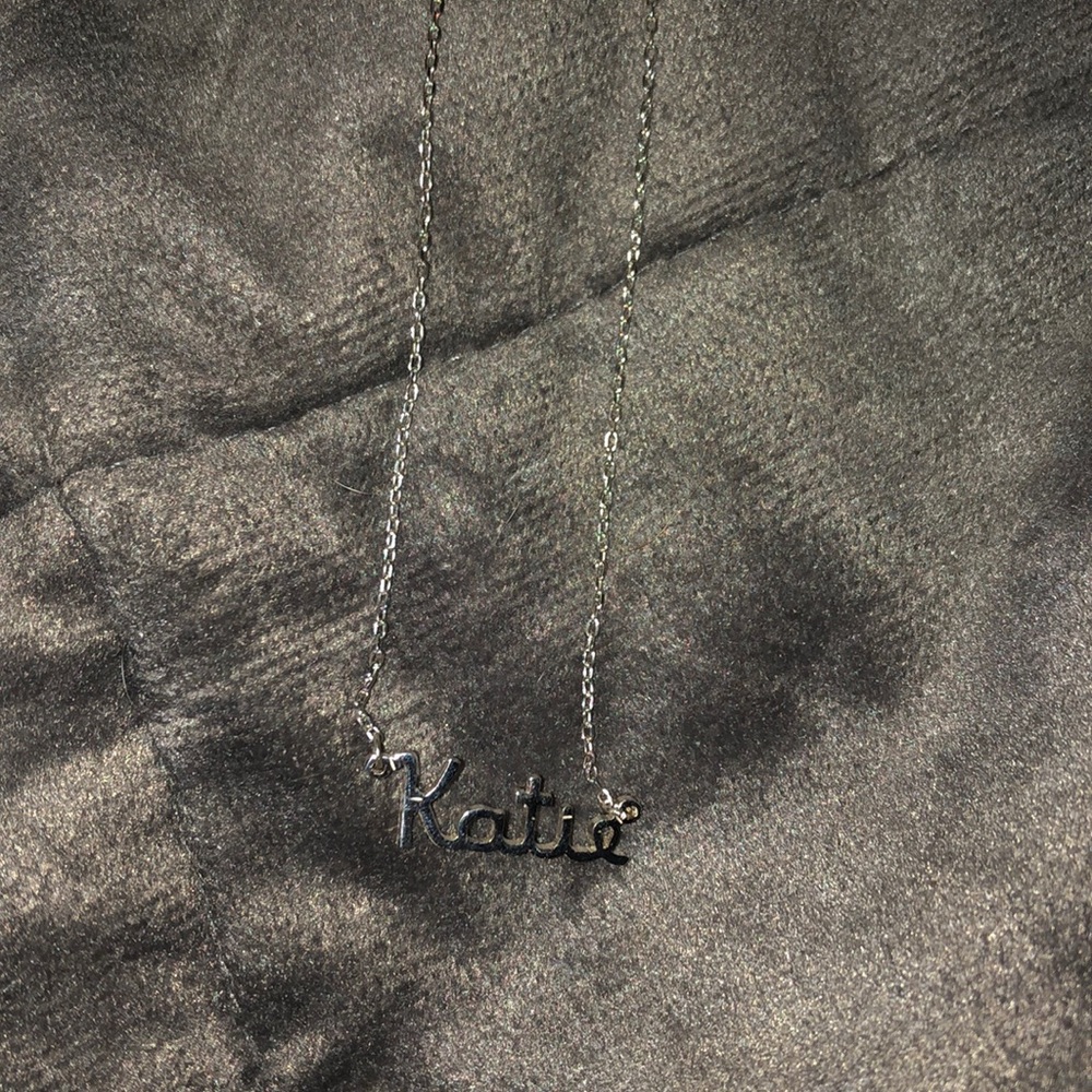 Silver “Katie” necklace